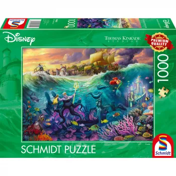 Thomas Kinkade Studios: Disney - Ursula, Puzzle 1000 gabali