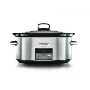 Lēnais plīts Crock-Pot CSC063X 7,5 l, 320 W, korpuss no nerūsējošā tērauda, noņemama keramikas bļoda