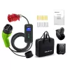 Electric car charger QOLTEC 52478 11 kW Type 2 plug 5 m kabelis