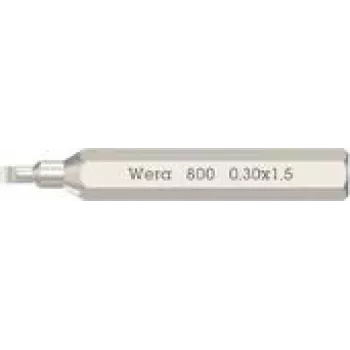 Wera 800 Micro plakanas spraugas uzgalis 1,5 mm 1 gab. (05058104001)