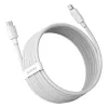 Baseus Simple Wisdom Data kabelis Kit USB-C to Lightning PD 20W (2GAB/KOMPLEKTS) 1.5m Balts