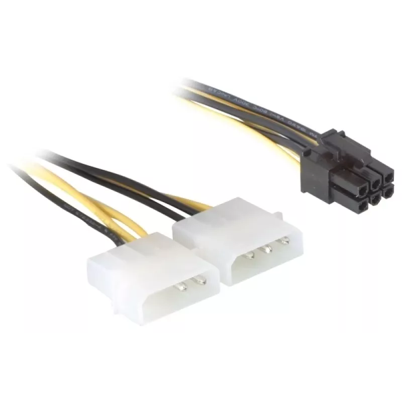 PCI Express kartes strāvas kabelis DeLOCK 82315 0.15 m