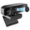 Savio CAK-06 tīmekļa kamera 3840 x 2160 pikseļi USB Melna