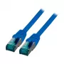 EFB-Elektronik RJ45 komutācijas kabelis Cat.6A S/FTP LSZH zils 2 m ražotājs: EFB Elektronik (MK6001.2BL)