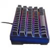 Deltaco Gaming Keyboard DK240 mini 60% USB, RGB melns
