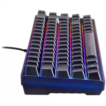 Deltaco Gaming Keyboard DK240 mini 60% USB, RGB melns