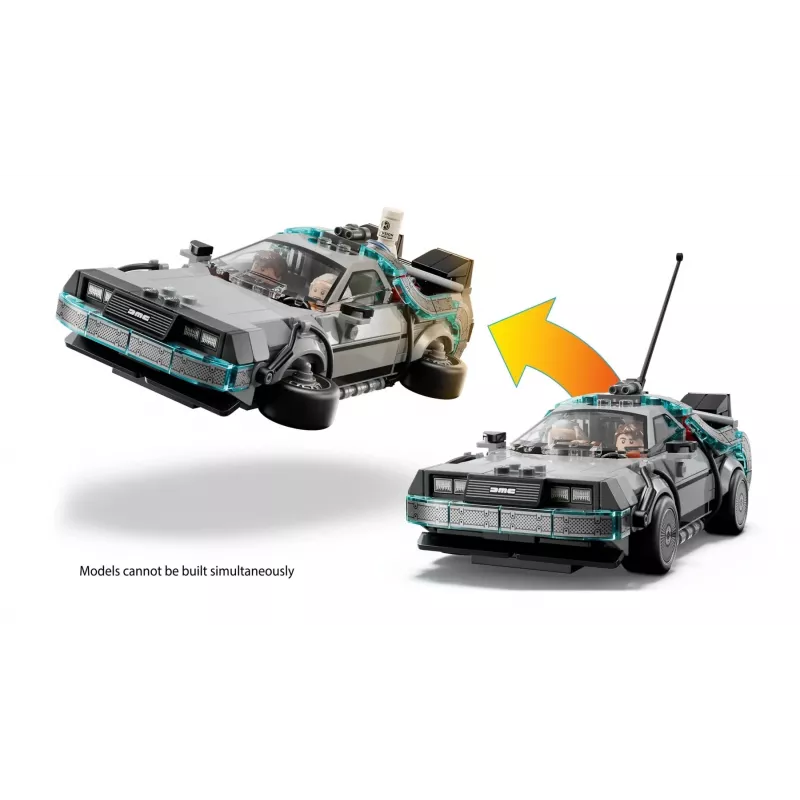 LEGO SPEED CHAMPIONS 77256 Laika mašīna no filmas “Atpakaļ nākotnē”