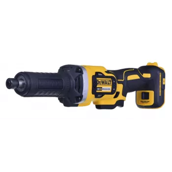 Taisnais matu slīpmašīns DeWALT DCG426N-XJ, 18V baterija, 5000–25000 RPM, uzmava Ø līdz 6 mm, 760 W izejas jauda, 1,19 kg