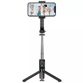 Awei Selfie Stick X49 Melns/Melns