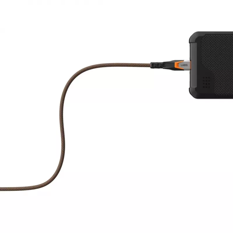 USB-C uz USB-C kabelis C2G 9B4415114097 USB 3.2 Gen 2x2 0,75 m — melns/oranžs