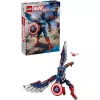 LEGO MARVEL 76296 Jaunā Kapteiņa Amerikas konstrukcijas figūra