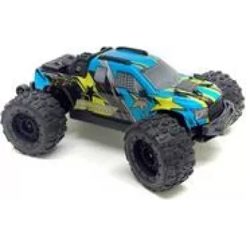 Absima Mini AMT Fluo Blue Brushless 1 16 Electric RC Monster Truck All-Wheel Drive (16031)