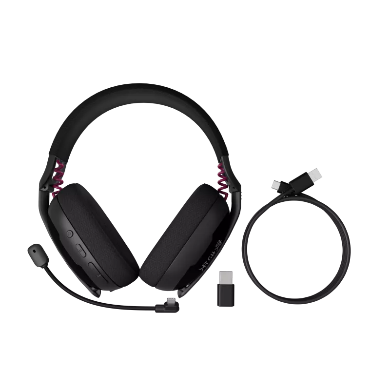 Genesis Gaming Austiņas | Fury Fukiya F6 | Bluetooth | Pāri Ausīm | Mikrofons | Bezvadu | Melns