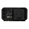 Gembird EG-PWC300-01 tīkla adapteris/invertors Auto 300 W Pelēks