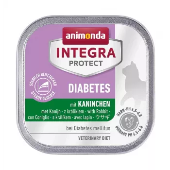 Mitrā kaķu barība animonda ANIMONDA Integra Protect ar trusi 100 g, bez graudiem, pieaugušiem kaķiem, glikozes līmeņa regulēšanai