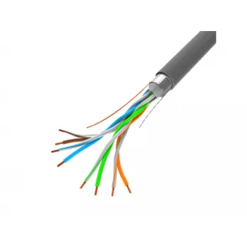Lanberg LCF5-10CC-0305-S tīkla kabelis pelēks 305 m Cat5 F/UTP (FTP)