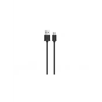 USB uzlādes kabelis Devia Micro Smart Series V2 5V 2.1A 1 m, melns