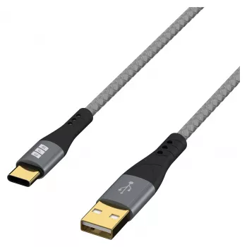 EFB Elektronik USB-A uz USB-C kabelis 60 W QC 3A - Kabelis - Digitālie/dati (USB-AC-00001)