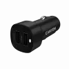 CANYON autolādētājs OnDrive 24 24W 2xUSB-A Melns
