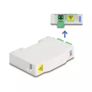 Optiskās šķiedras savienojuma kārba DeLOCK 85935 SC Simplex Balta