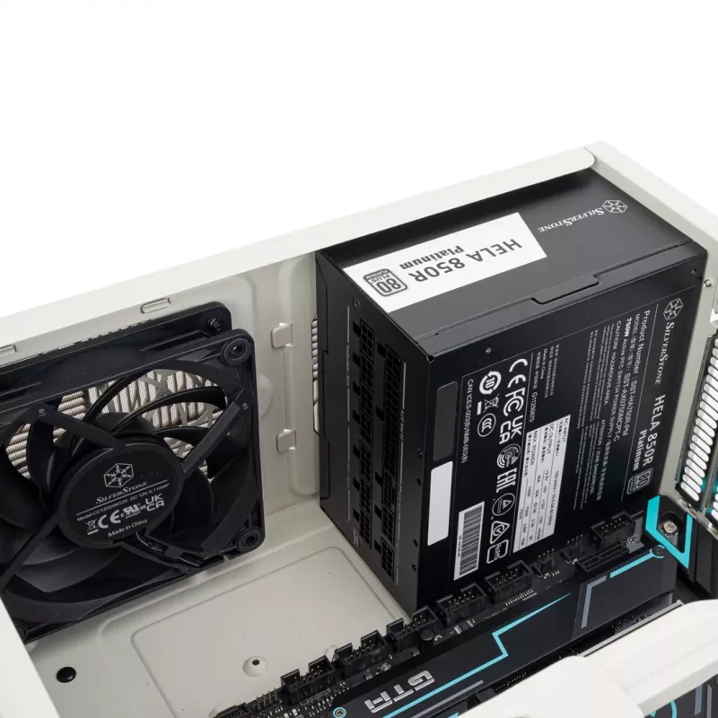 Silverstone SST-FLP01W HTPC datora korpuss, balts