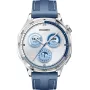 Viedpulkstenis HUAWEI WATCH GT5 46mm — 1,43 collu AMOLED, GPS, 524 mAh, nerūsējošā tērauda korpuss, zila austa siksniņa