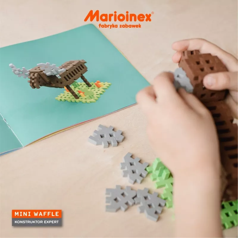 Marioinex Mini Waffle konstruktors Constructor Expert, 501 detaļa