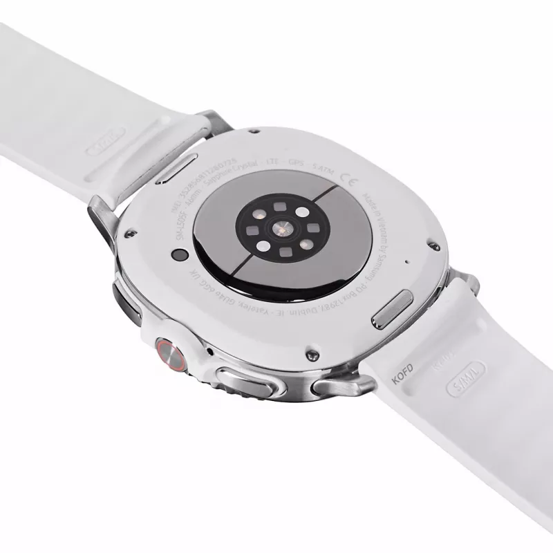 Viedpulkstenis Samsung Galaxy Watch 8 Classic 46 mm Sudraba — 3,3 cm AMOLED, 4G, 64 GB, 445 mAh