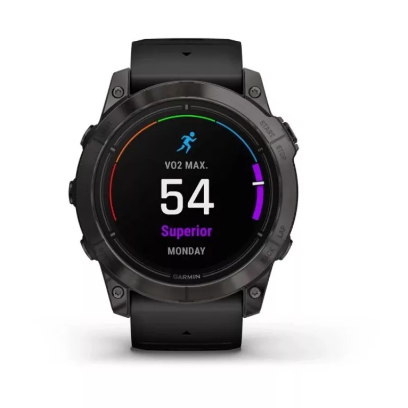 Garmin EPIX PRO g2 51mm Sapphire Carbon Gray DLC Titanium Melns