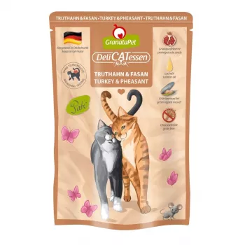GRANATAPET DeliCATessen Tītara un fazāna mitrā kaķu barība - 85g