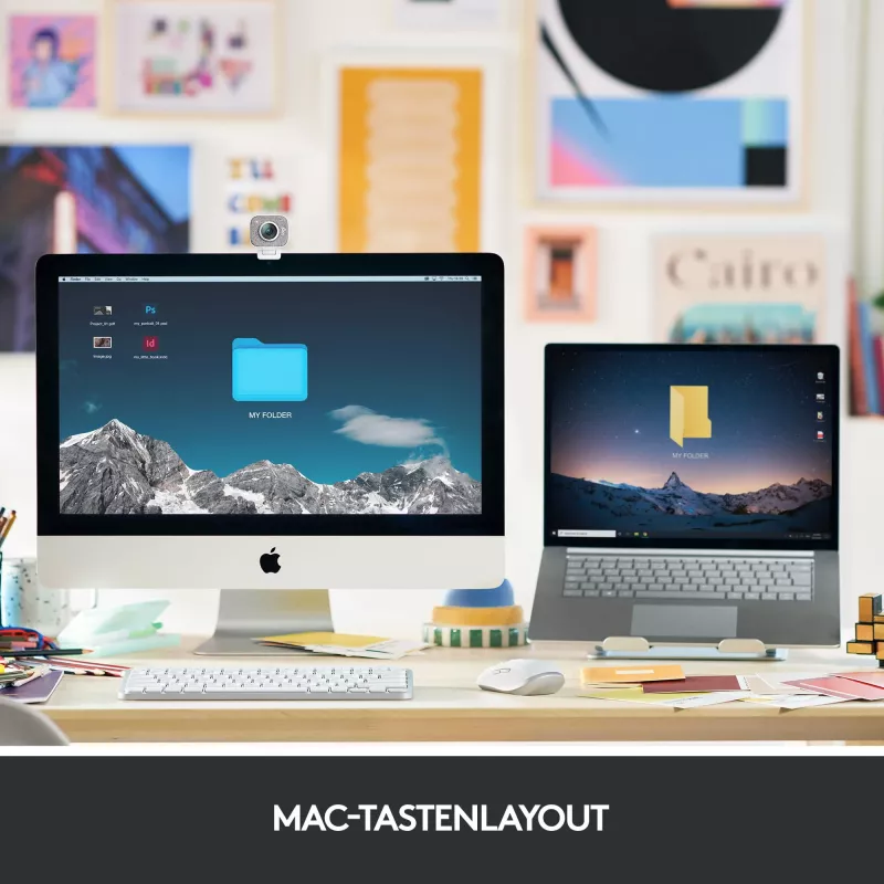 Bezvadu tastatūra Logitech MX Keys Mini For Mac