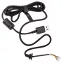 Vadu spēļu pele Endgame Gear XM1 Flex Cord 2.0 — melna