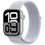 Apple Watch Series 10 Aluminum Case GPS + Cellular 42mm Sudraba Sport Loop Zils cloud