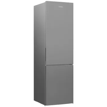 INDESIT Ledusskapis | INKS 1401 S4E1 | Energoefektivitātes klase E | Brīvi stāvošs | Kombinētais | Augstums 202.5 cm | Ledusskapja neto ietilpība 266 L | Saldētavas neto ietilpība 120 L | 38 dB | Sudraba krāsā