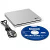 GP70NS50 SLIM, ārējais DVD rakstītājs (sudraba, ārējais, USB 2.0, 5,25)