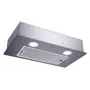 Iebūvējams tvaika nosūcējs CANDY CBG625/1X, 520 mm platums, 207 m³/h, ogles filtrs, rotējoša vadība, sudraba krāsa