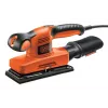 Orbitālā slīpmašīna Melns & Decker KA320EKA-QS, 240 W, 91 x 189 mm paliktnis, 2 mm orbīta