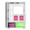 PC Case Montech X3 GLASS Midi Tower balta
