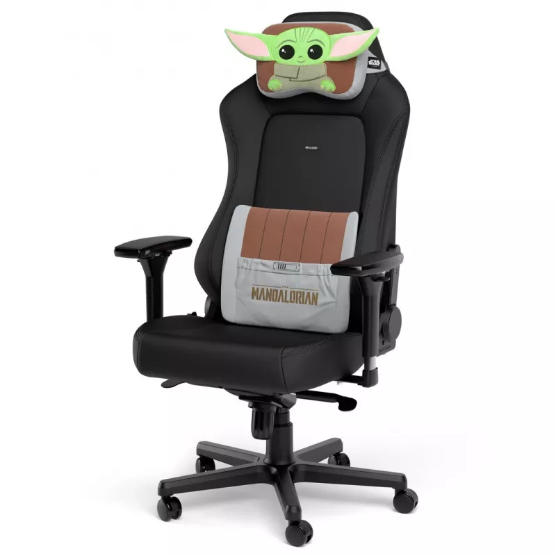 noblechairs atmiņas putu spilvenu komplekts Grogu Edition - sēdekļa un jostasvietas balsts