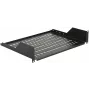 Plaukta plaukts LOGON RAS210BL Melns 30 kg ietilpība 19 collas