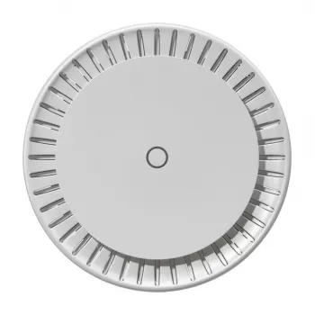 Piekļuves punkts MikroTik cAP ax griestu montāžai Wi‑Fi 6 divu joslu 2.4 GHz/5 GHz, 1774 Mbps, 2x RJ45, IP20, RouterOS