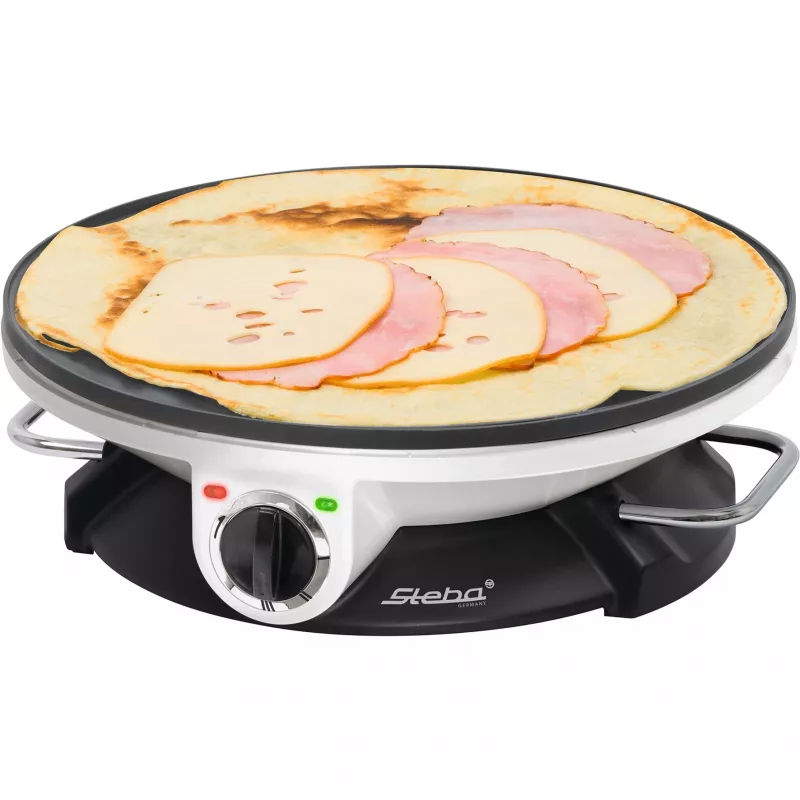 Steba CR 32 - kreppu plāksne - 1,2 kW - melna/balta