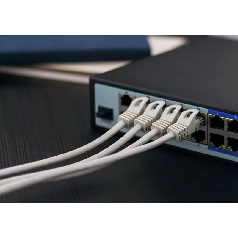 Tīkla kabelis Extralink vītais pāris CAT5E FTP iekštelpām 305 m pelēks