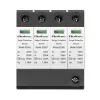 Pārsprieguma aizsargs QOLTEC 52588 AC 4P 420V T2 C — 4 polu maiņstrāvas pārsprieguma novadītājs, 420 V, 2. tips