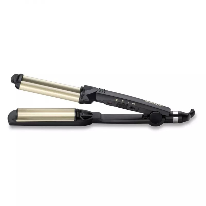 BaByliss C260E EasyWaves teksturējošais gludeklis Warm Black, Silver 70.9 (1.8 m)