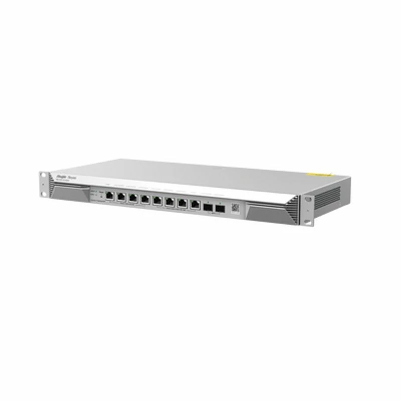 Vadu maršrutētājs RUIJIE RG-EG1510XS — 2,5GbE + Gigabit Ethernet, 6x RJ-45, 4 Gbit/s caurlaidspēja, 1U, Sudraba
