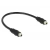 Audio kabelis 3.5mm DeLOCK 85115 0.25m melns
