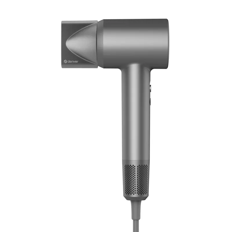 Matu žāvētājs DENVER HDD-1400DGR 1400 W, pelēks, 110–240 V, 1,8 m vads, 25–75 °C, 70×89×280 mm