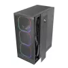 Datora korpuss TACENS MARS MC‑NEBULA Midi Tower ar rūdīta stikla paneli, četriem 120 mm aRGB ventilatoriem, atbalsta ATX, GPU līdz 30,2 cm