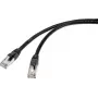 Renkforce RF-4538200 tīkla kabelis melns 15 m Cat6a S/FTP (S-STP) (RF-4538200)